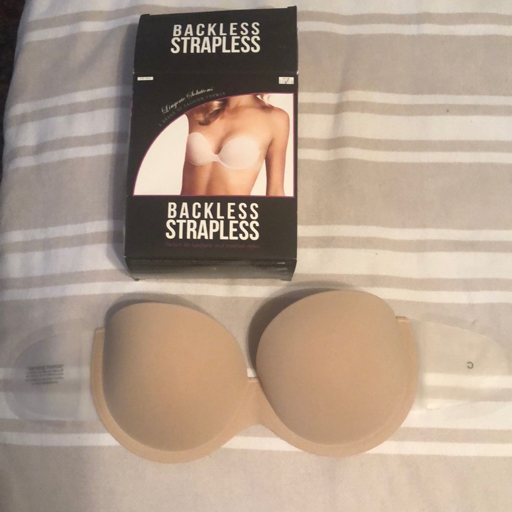 Lingerie Solutions Backless Strapless Bra size C perfect for backless dresses.